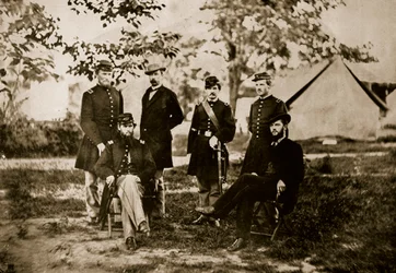 Groep van Onbekende Federale Officieren, 1861-65